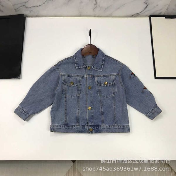 jackets children boys girls cute tiger long sleeve denim shirt single breasted coat western style in spring autumn, Blue;gray
jackets children boys girls cute tiger long sleeve denim shirt single breasted coat western style in spring autumn, Blue;gray