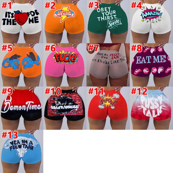 women yoga pants slim printed letter cartoons tight shorts summer designer mini leggings party plus size casual clothing 13 colours, Black;white
women yoga pants slim printed letter cartoons tight shorts summer designer mini leggings party plus size casual clothing 13 colours, Black;white