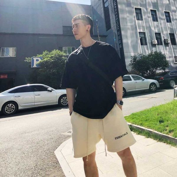 casual sports pants fog couple sports shorts essentials high street summer brushed european style fashion women's and men's capris, Black
casual sports pants fog couple sports shorts essentials high street summer brushed european style fashion women's and men's capris, Black