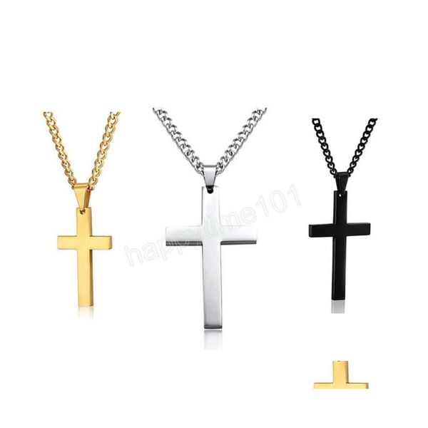 pendant necklaces fashion cross pendant necklace for men women stainless steel link chain charm cool boys girls hip hop jewelry gift dhloe, Silver
pendant necklaces fashion cross pendant necklace for men women stainless steel link chain charm cool boys girls hip hop jewelry gift dhloe, Silver