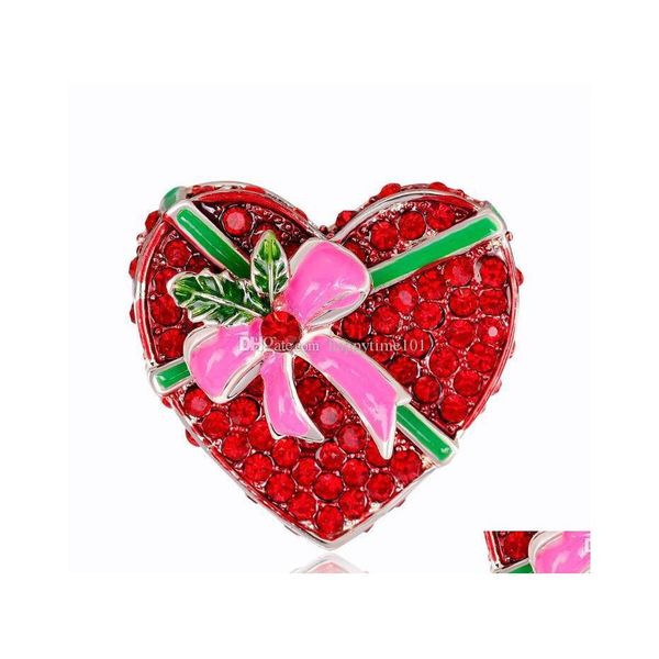 pins brooches style european and american crystal bowknot heart christmas pins brooch for women drop delivery jewelry dhbdo, Gray
pins brooches style european and american crystal bowknot heart christmas pins brooch for women drop delivery jewelry dhbdo, Gray