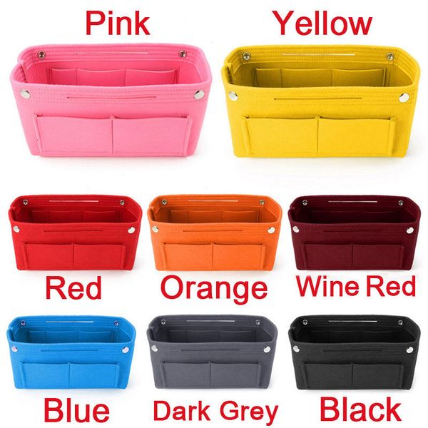 bag organizer multifunction women felt insert makeup cosmetic s travel inner purse portable handbag storage tote 221203, Blue;pink
bag organizer multifunction women felt insert makeup cosmetic s travel inner purse portable handbag storage tote 221203, Blue;pink