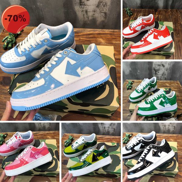 low shoessneakers casual shoes sports shoe leather classic fashion ape monkey shape bapestas sta sneaker low-m1 designer medicom toy camo sk, Black
low shoessneakers casual shoes sports shoe leather classic fashion ape monkey shape bapestas sta sneaker low-m1 designer medicom toy camo sk, Black