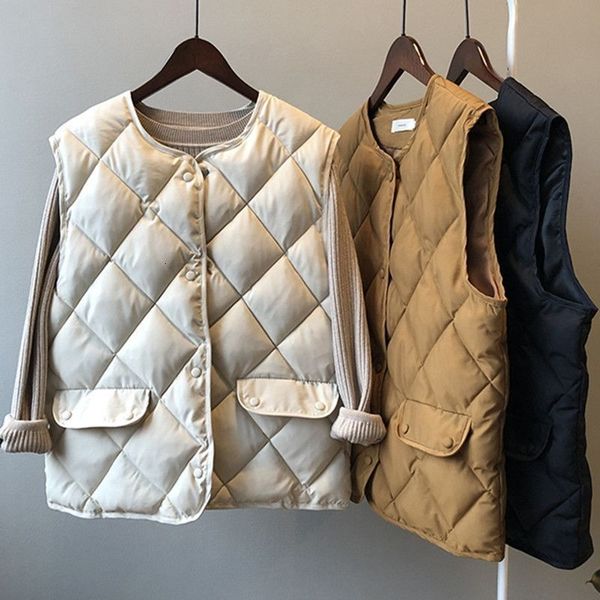 women's vests winter autumn parkas waistcoat women down vests coats fashion femeal casual loose outwear sleeveless jackets waistcoats 2, Black;white
women's vests winter autumn parkas waistcoat women down vests coats fashion femeal casual loose outwear sleeveless jackets waistcoats 2, Black;white