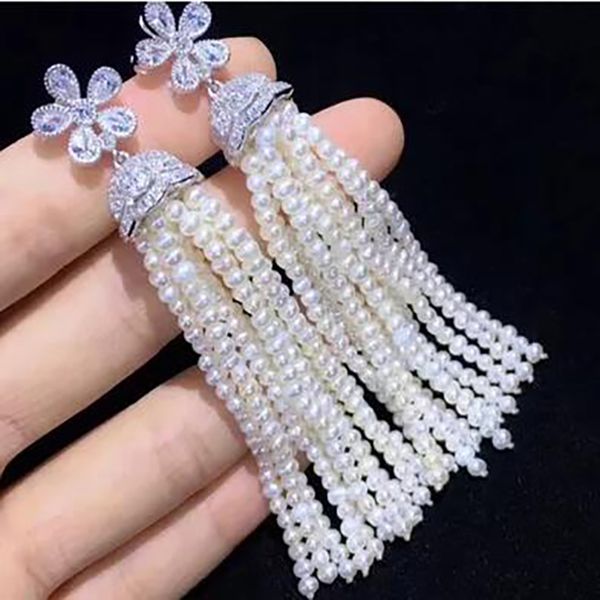 white freshwater cultured pearl earrings micro inlay zircon accessories earrings jewelry
white freshwater cultured pearl earrings micro inlay zircon accessories earrings jewelry