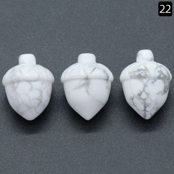 natural shape acorn gemstone decorative hand carved healing howlite hazelnut stone for home decoration gift, Black
natural shape acorn gemstone decorative hand carved healing howlite hazelnut stone for home decoration gift, Black