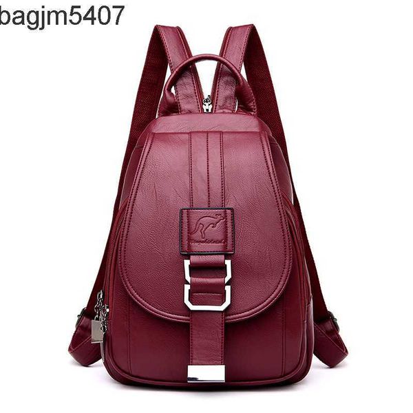 hand bag 80% of the stores are wholesale and retail kangaroo new women's cht bag korean version simple backpack leisure soft leather la
hand bag 80% of the stores are wholesale and retail kangaroo new women's cht bag korean version simple backpack leisure soft leather la