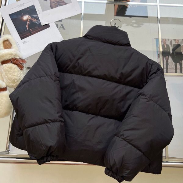 coat puffer jacket designer coat women's down fashion classic casual matching inverted triangle pattern winter cotton padded clothes ke, Black
coat puffer jacket designer coat women's down fashion classic casual matching inverted triangle pattern winter cotton padded clothes ke, Black