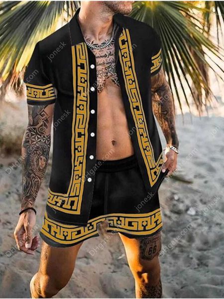 tracksuits two piece hawaiian men's printing casual flower shirt short sleeve beach wear trendy summer 3xl, Gray
tracksuits two piece hawaiian men's printing casual flower shirt short sleeve beach wear trendy summer 3xl, Gray