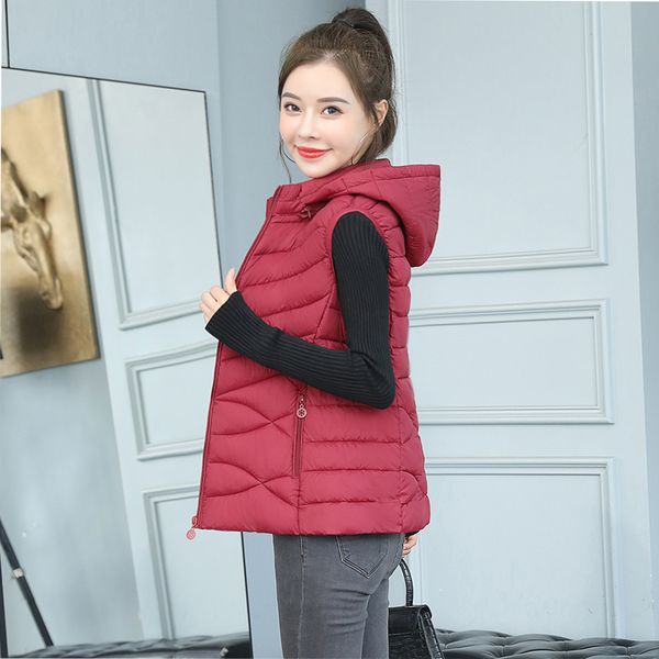 women's vests woman vest autumn winter warm down cotton vests female thick removable hooded waistcoat women's sleeveless jacket ve, Black;white
women's vests woman vest autumn winter warm down cotton vests female thick removable hooded waistcoat women's sleeveless jacket ve, Black;white