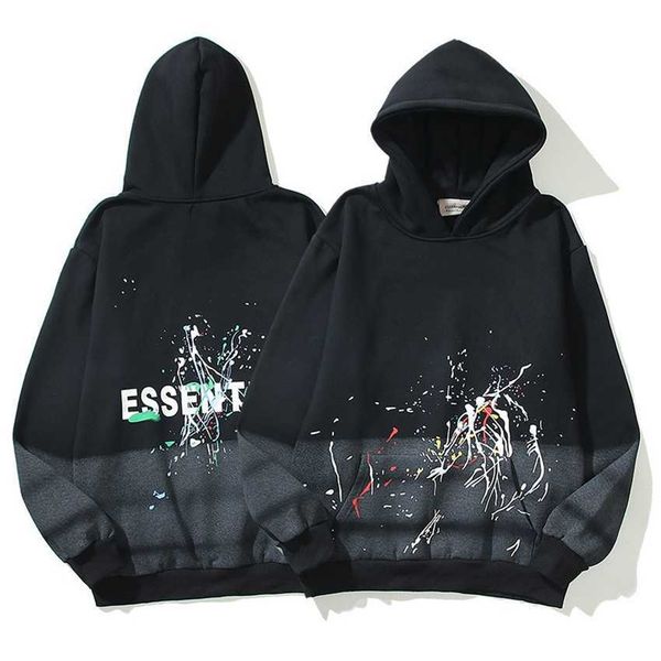 fashion brand hoodie sweatshirt double thread essentials starry sky speckle paint worn hoodie casual sweater men's and women's loo, Black
fashion brand hoodie sweatshirt double thread essentials starry sky speckle paint worn hoodie casual sweater men's and women's loo, Black