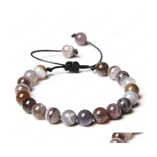 beaded natural stone string beads braided bracelet grey agates stones for male female adjustable woven bracelets drop delivery jewelr dhaps, Black
beaded natural stone string beads braided bracelet grey agates stones for male female adjustable woven bracelets drop delivery jewelr dhaps, Black