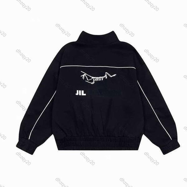 arc zipper sweatshirt designer autumn winter baseball jacket back bird print cardigan men's and women's cotton casual shirts loose, Black
arc zipper sweatshirt designer autumn winter baseball jacket back bird print cardigan men's and women's cotton casual shirts loose, Black
