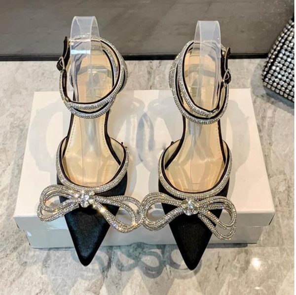 2023mach double bow rhinestone crystal-embellished transparent drill sandals pumps high heels shoes evening women luxurys designers dress sh, Black
2023mach double bow rhinestone crystal-embellished transparent drill sandals pumps high heels shoes evening women luxurys designers dress sh, Black