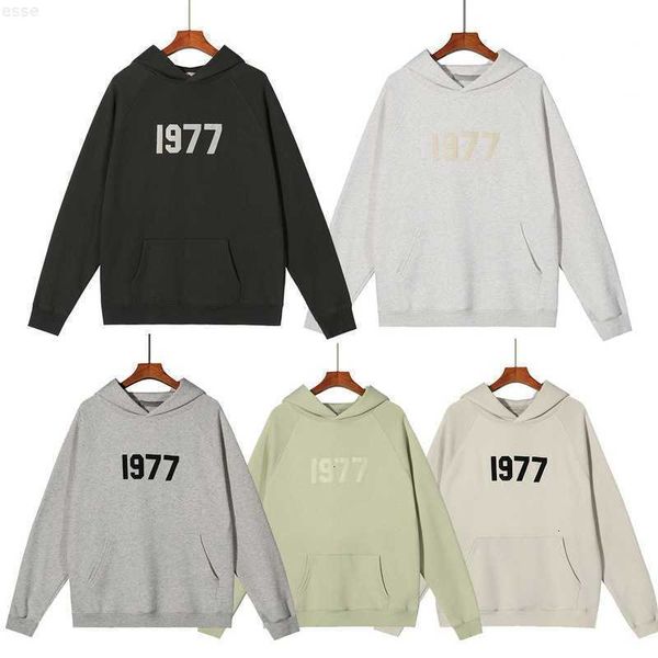 hoodies hweatshirts the right version 2022 autumn and winter new plush fog essentials flocking 1977 men's women's hoodie, Black
hoodies hweatshirts the right version 2022 autumn and winter new plush fog essentials flocking 1977 men's women's hoodie, Black