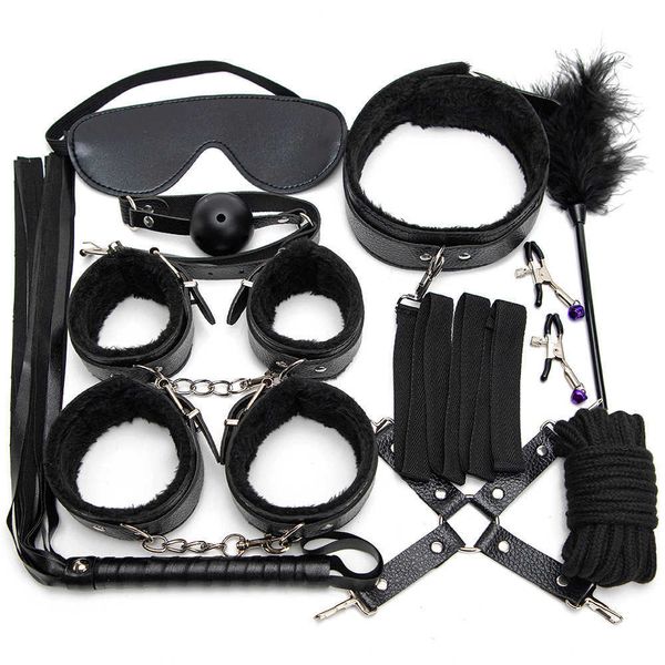 toy massager products sm10 piece set couple flirting props binding handcuffs mouth plug alternative toys
toy massager products sm10 piece set couple flirting props binding handcuffs mouth plug alternative toys