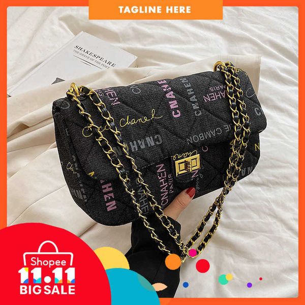 80%off luxury design bags xiaoxiangjia net red trend printing letter small square 2022 new korean version lock chain one shoulder women'
80%off luxury design bags xiaoxiangjia net red trend printing letter small square 2022 new korean version lock chain one shoulder women'