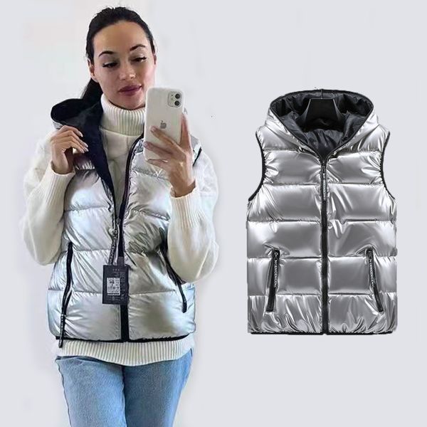 women's vests winter hooded vests women cotton padded sleeveless parkas coat jacket casual mens waterproof warm puffer vests plus size, Black;white
women's vests winter hooded vests women cotton padded sleeveless parkas coat jacket casual mens waterproof warm puffer vests plus size, Black;white