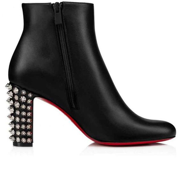 23 women ankle boots luxury lady brands women 's red soled bootes suzi folk black white block heels combat booties party wedding dress
23 women ankle boots luxury lady brands women 's red soled bootes suzi folk black white block heels combat booties party wedding dress