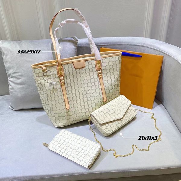 designer three-piece bag totes luxury brand purse single zipper wallets women handbags tote real leather bags lady plaid purses duffle lugga
designer three-piece bag totes luxury brand purse single zipper wallets women handbags tote real leather bags lady plaid purses duffle lugga