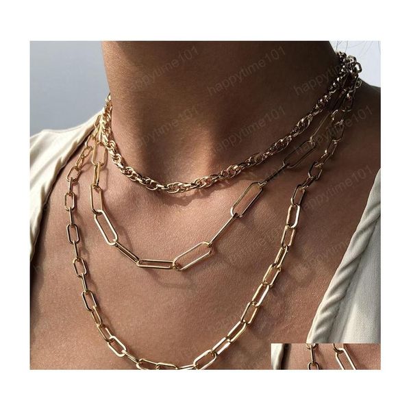 pendant necklaces thick chain necklace for women mtilayer vintage choker collar fashion jewelry wholesale drop delivery necklaces pen dhjyz, Silver
pendant necklaces thick chain necklace for women mtilayer vintage choker collar fashion jewelry wholesale drop delivery necklaces pen dhjyz, Silver