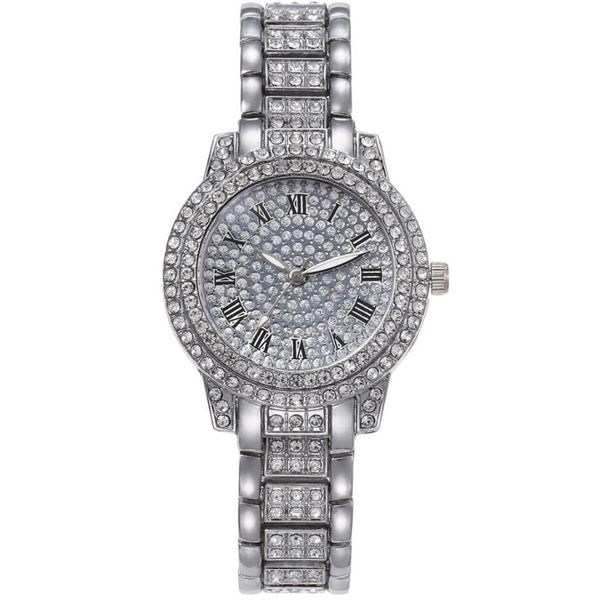 full diamond steel belt ladies watch roman face stars temperament business women's watch bracelet watches hip-hop style, Slivery;golden
full diamond steel belt ladies watch roman face stars temperament business women's watch bracelet watches hip-hop style, Slivery;golden