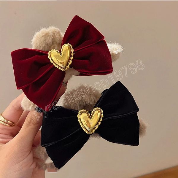 fashion autumn and winter large bow plush hair claw women elegant ponytail clip headgear girl hair accessories, Slivery;white
fashion autumn and winter large bow plush hair claw women elegant ponytail clip headgear girl hair accessories, Slivery;white