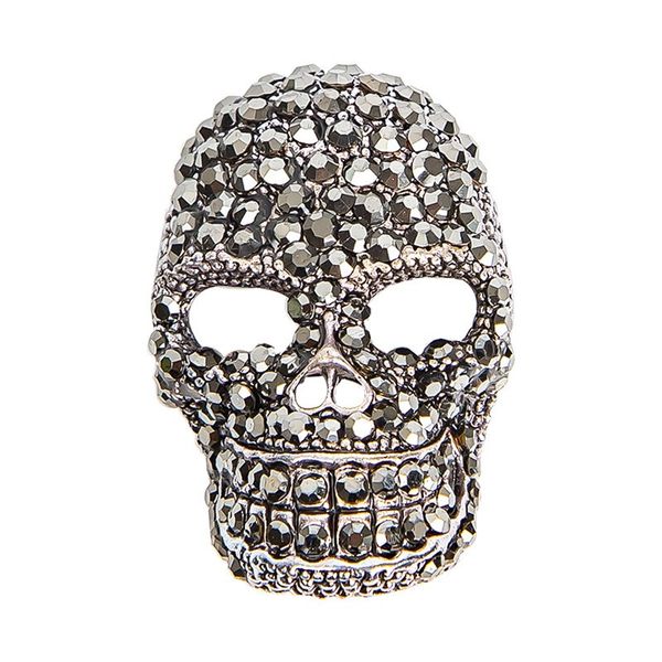 retro rhinestone skull heads brooch for men or women punk unique fashion jewelry gothic brooches pin, Gray
retro rhinestone skull heads brooch for men or women punk unique fashion jewelry gothic brooches pin, Gray