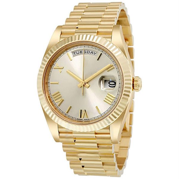 12 types day date watches 41mm black dial automatic glide smooth second hand silver case silver resistant sapphire crystal266d, Slivery;brown
12 types day date watches 41mm black dial automatic glide smooth second hand silver case silver resistant sapphire crystal266d, Slivery;brown
