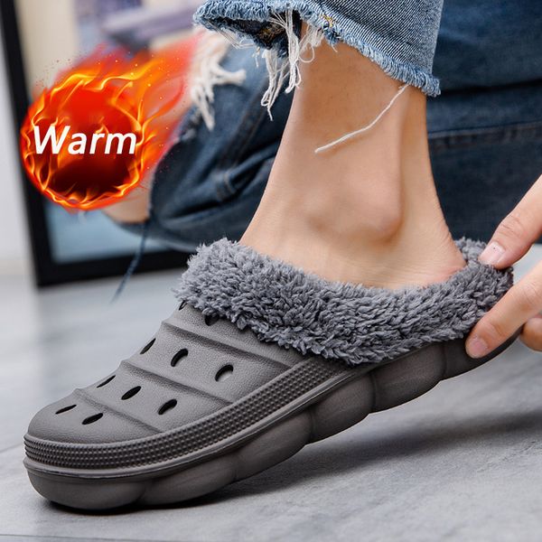 slippers winter slipper man house shoes warm plush slides indoor home cotton flat comfort women clogs 221203, Black
slippers winter slipper man house shoes warm plush slides indoor home cotton flat comfort women clogs 221203, Black