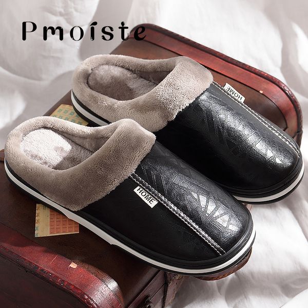 slippers furry men home pu leather winter indoor with fur waterproof massage foam male house slipper soft plus size 51 221203, Black
slippers furry men home pu leather winter indoor with fur waterproof massage foam male house slipper soft plus size 51 221203, Black