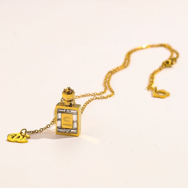 luxury design necklace 18k gold plated brand stainless steel necklaces choker chain crystal letter pendant womens wedding jewelry accessorie, Silver
luxury design necklace 18k gold plated brand stainless steel necklaces choker chain crystal letter pendant womens wedding jewelry accessorie, Silver