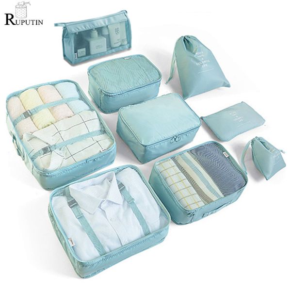 bag organizer 9pcs travel storage bags suitcase packing set cases portable luggage clothes shoes tidy pouch 221203, Blue;pink
bag organizer 9pcs travel storage bags suitcase packing set cases portable luggage clothes shoes tidy pouch 221203, Blue;pink