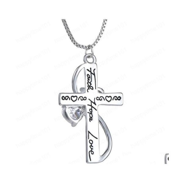 pendant necklaces european and american fashion simplicity christian cross lettering pendant necklaces party travel memorial gifts d dh2fs, Silver
pendant necklaces european and american fashion simplicity christian cross lettering pendant necklaces party travel memorial gifts d dh2fs, Silver