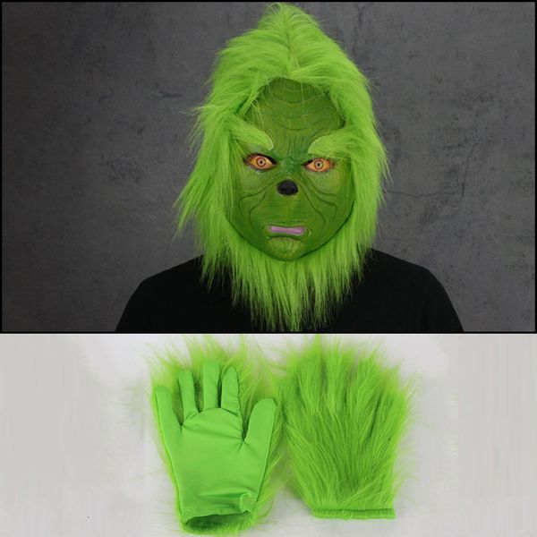 theme costume christmas geek stole green monster cosplay mask latex s with red hat full head props 221202, Black;red
theme costume christmas geek stole green monster cosplay mask latex s with red hat full head props 221202, Black;red