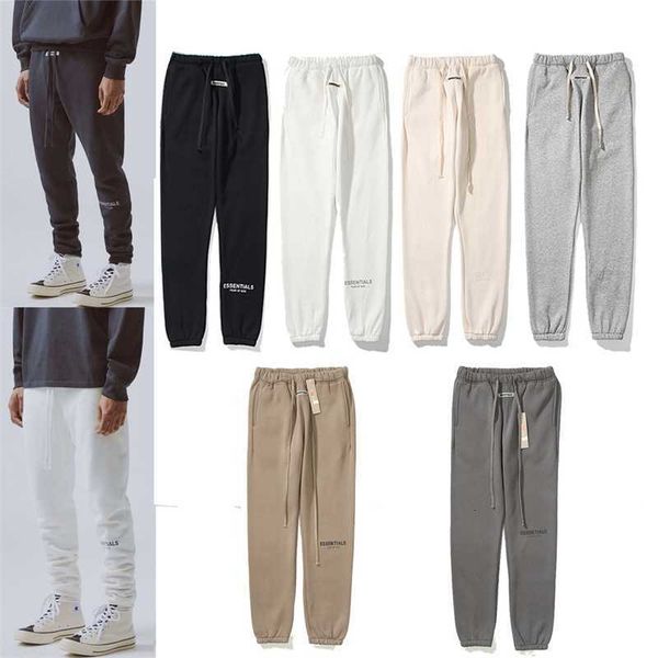casual sports pants feel of god essentials double thread reflective embroidery drawstring casual leggings fog pants men's, Black
casual sports pants feel of god essentials double thread reflective embroidery drawstring casual leggings fog pants men's, Black