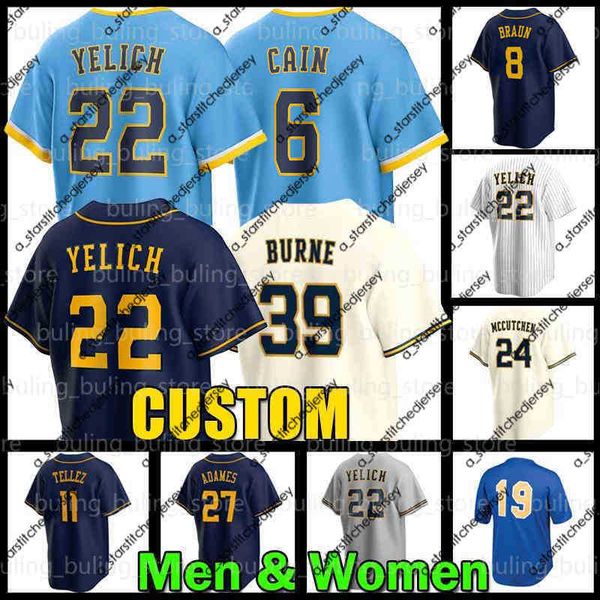 baseball jerseys 22 christian yelich baseball jersey willy adames milwaukee corbin burnes rowdy tellez brewers hunter renfroe 2022 robin you, Blue;black
baseball jerseys 22 christian yelich baseball jersey willy adames milwaukee corbin burnes rowdy tellez brewers hunter renfroe 2022 robin you, Blue;black