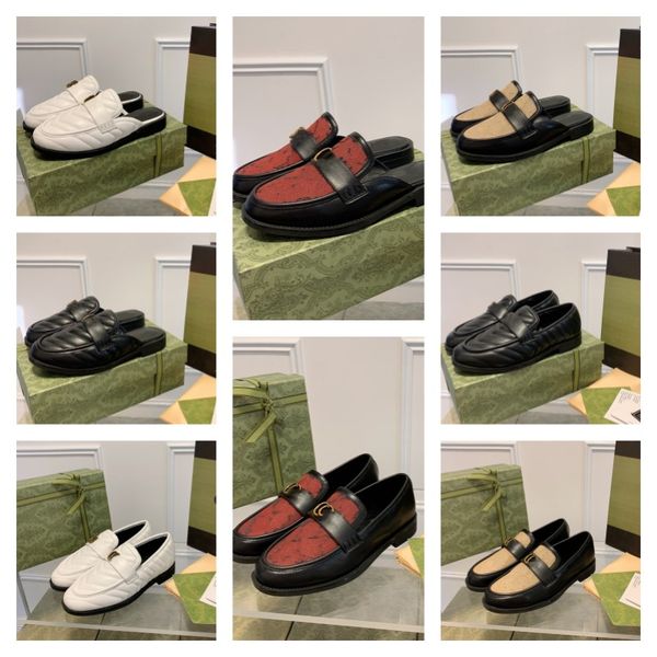 double g black white dress shoes letter printed loafers women leather loafer shoe casual wedding party flat mule shoe high heel business san
double g black white dress shoes letter printed loafers women leather loafer shoe casual wedding party flat mule shoe high heel business san