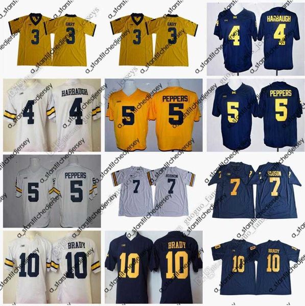 american college football wear ncaa michigan wolverines football jersey rashan gary jim harbaugh jabrill peppers khaleke hudson tom brady ye, Black
american college football wear ncaa michigan wolverines football jersey rashan gary jim harbaugh jabrill peppers khaleke hudson tom brady ye, Black