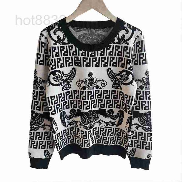 women's sweaters women designer round neck long sleeve high end jacquard cardigan fashion womens knitting 9f98, White;black
women's sweaters women designer round neck long sleeve high end jacquard cardigan fashion womens knitting 9f98, White;black