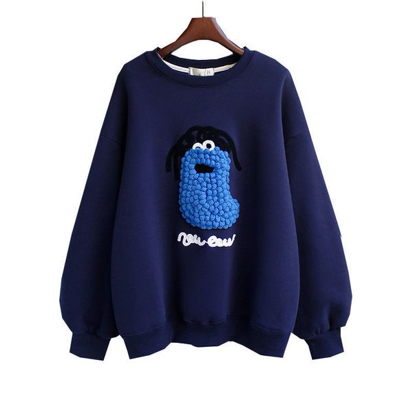 women's jackets three dimensional kawaii bug women sweatshirt autumn winter korean ins fashion long sleeve pullover loose plush thicken, Black;brown
women's jackets three dimensional kawaii bug women sweatshirt autumn winter korean ins fashion long sleeve pullover loose plush thicken, Black;brown