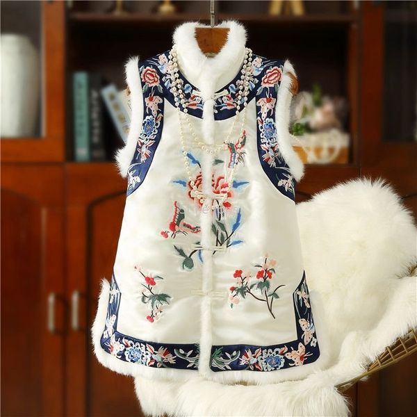 women's vests ethnic style winter thickened cotton vest women's heavy industry embroidered cotton jacket chinese style improved ch, Black;white
women's vests ethnic style winter thickened cotton vest women's heavy industry embroidered cotton jacket chinese style improved ch, Black;white