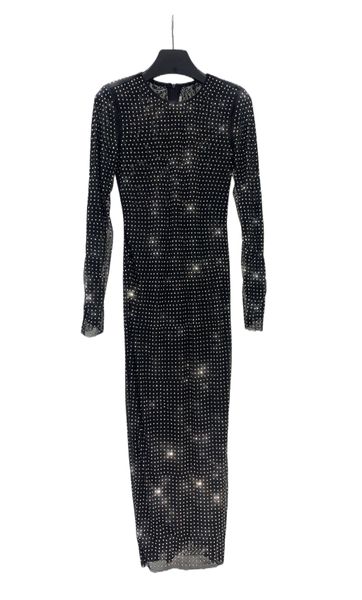 autumn and winter temperament new full body diamond scalding dress customized dress, Black
autumn and winter temperament new full body diamond scalding dress customized dress, Black