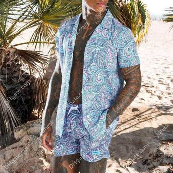 tracksuits hawaiian summer floral print short sleeve shirt beach shorts casual holiday men's suit 2pk set, Gray
tracksuits hawaiian summer floral print short sleeve shirt beach shorts casual holiday men's suit 2pk set, Gray