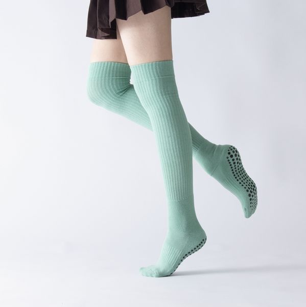 men's socks over the knee yoga woman thickened non slip pilates stocking soft elasticity breathable shaping absorb sweat 221202, Black
men's socks over the knee yoga woman thickened non slip pilates stocking soft elasticity breathable shaping absorb sweat 221202, Black