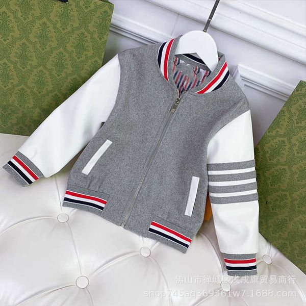 jackets children's boys girls' fashionable western style cuff neckline zipper coat comfortable wool bomber top, Blue;gray
jackets children's boys girls' fashionable western style cuff neckline zipper coat comfortable wool bomber top, Blue;gray