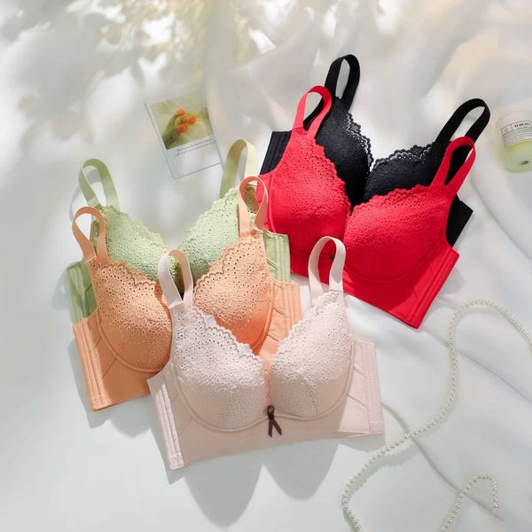women' set bras sets temperature variable volcanic stone adjustable small cht gathering and closing breast anti sagging steel ring no, Red;black
women' set bras sets temperature variable volcanic stone adjustable small cht gathering and closing breast anti sagging steel ring no, Red;black