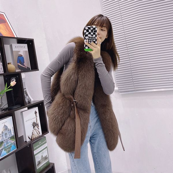 women's vests fur vest women's midlength autumn and winter real wool sheepskin vest coat vest women winter clothes women 221202, Black;white
women's vests fur vest women's midlength autumn and winter real wool sheepskin vest coat vest women winter clothes women 221202, Black;white