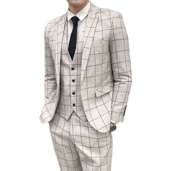 men's suits blazers jacket vest pants fashion boutique plaid formal business suit slim stripe wedding coat trousers waistcoat 221202, White;black
men's suits blazers jacket vest pants fashion boutique plaid formal business suit slim stripe wedding coat trousers waistcoat 221202, White;black