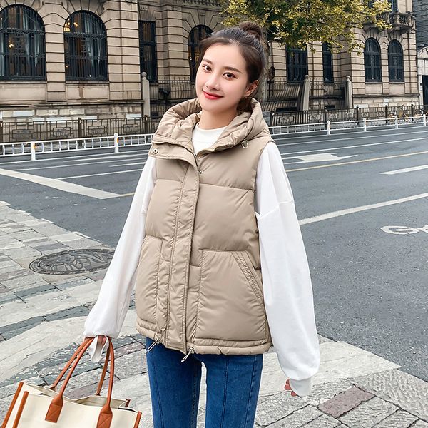 women's vests arrival big pockets female casual winter waistcoat cotton padded hooded sleeveless jacket coat vest for women 221202, Black;white
women's vests arrival big pockets female casual winter waistcoat cotton padded hooded sleeveless jacket coat vest for women 221202, Black;white